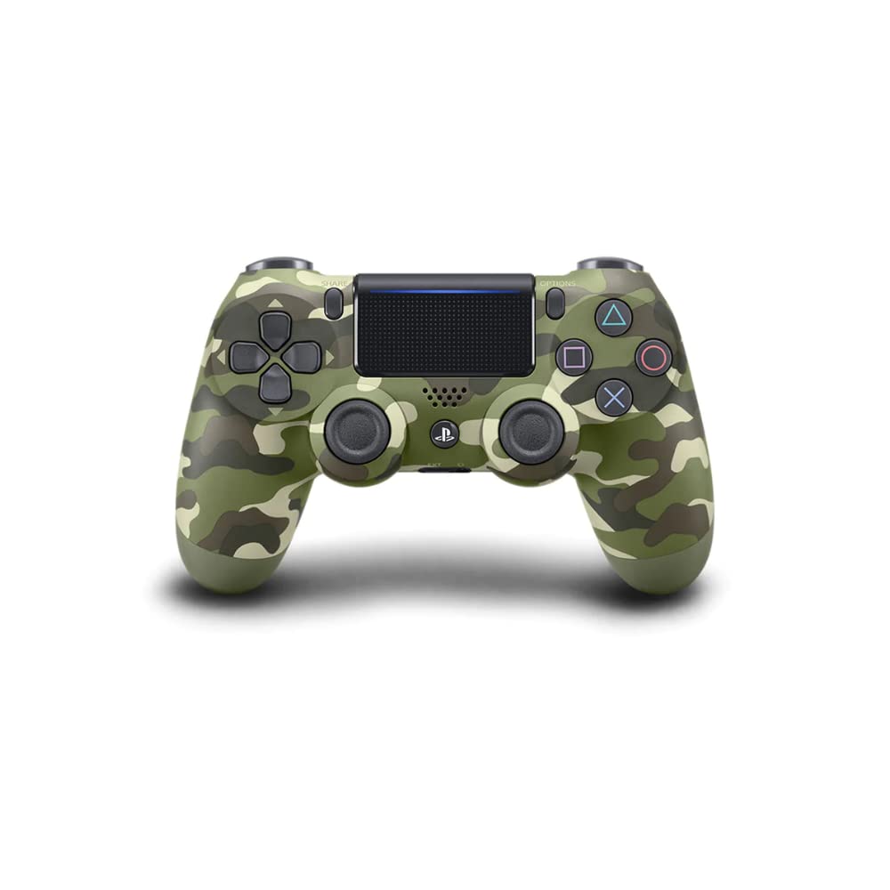 Sony Dualshock 4 V2 Wireless Controller Green Camouflage PS4 (Pre-owned)